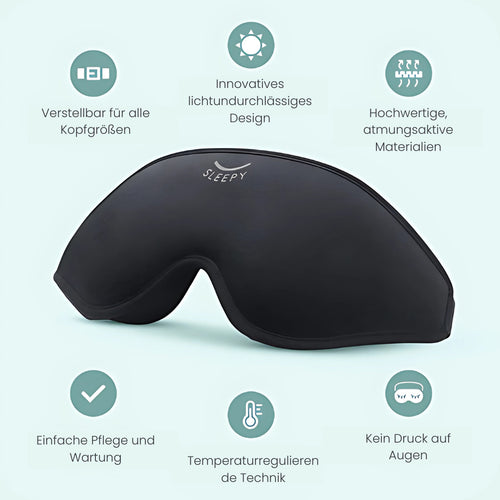 Sleepy® - Die ultimative 3D Schlafmaske ist da!